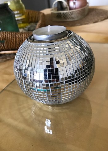 Lame Mozaik Desenli Mumluk - Görsel 2