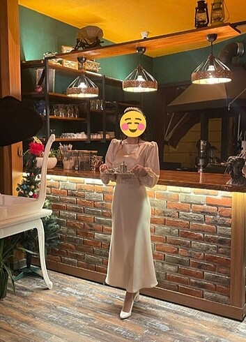 Diğer Heleny Ekru Nişan/Nikah Elbisesi