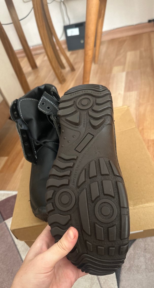 Siyah Bağcıklı Rock Punk Erkek Bot - Görsel 2