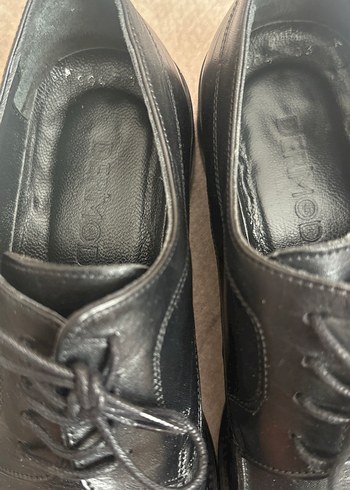 Erkek Klasik Siyah Ofis Ayakkabısı - Görsel 2