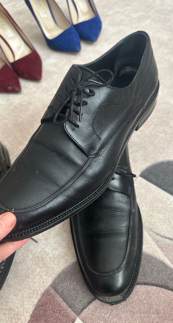 Erkek Klasik Siyah Ofis Ayakkabısı - Görsel 3