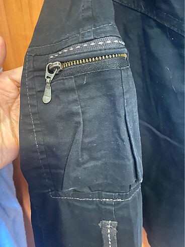 l Beden siyah Renk Vintage ceket