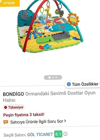 Bondigo Oyun Halısı