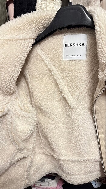 s Beden Bershka içi yünlü ceket