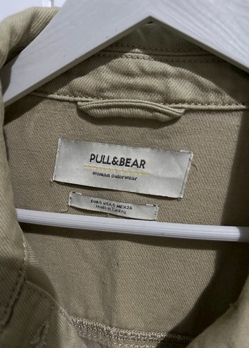 s Beden camel Renk Pull Bear Ceket