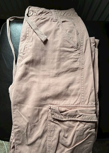 xs Beden pembe Renk Bershka pembe pantolon