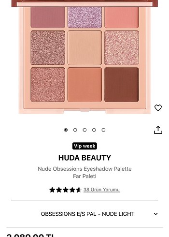 HUDA BEAUTY Far paleti