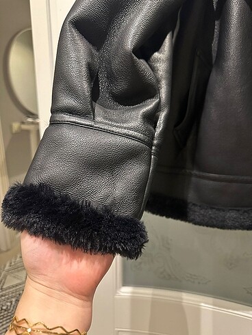 xl Beden Mango Biker mont