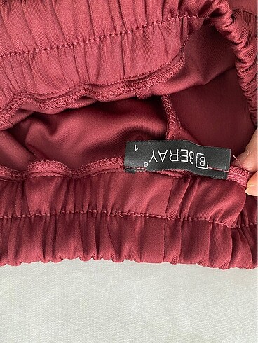 38 Beden Scuba pantolon bordo