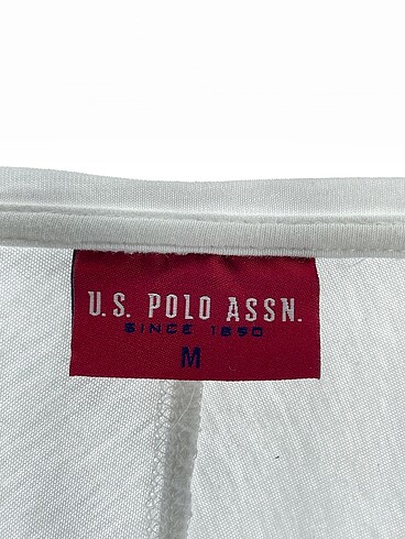 m Beden beyaz Renk U.S Polo Assn. T-shirt %70 İndirimli.