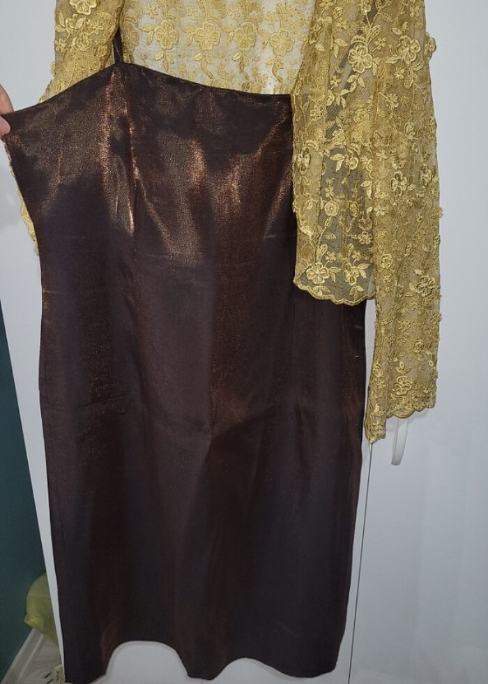 Büyük beden abiye elbise - Görsel 2