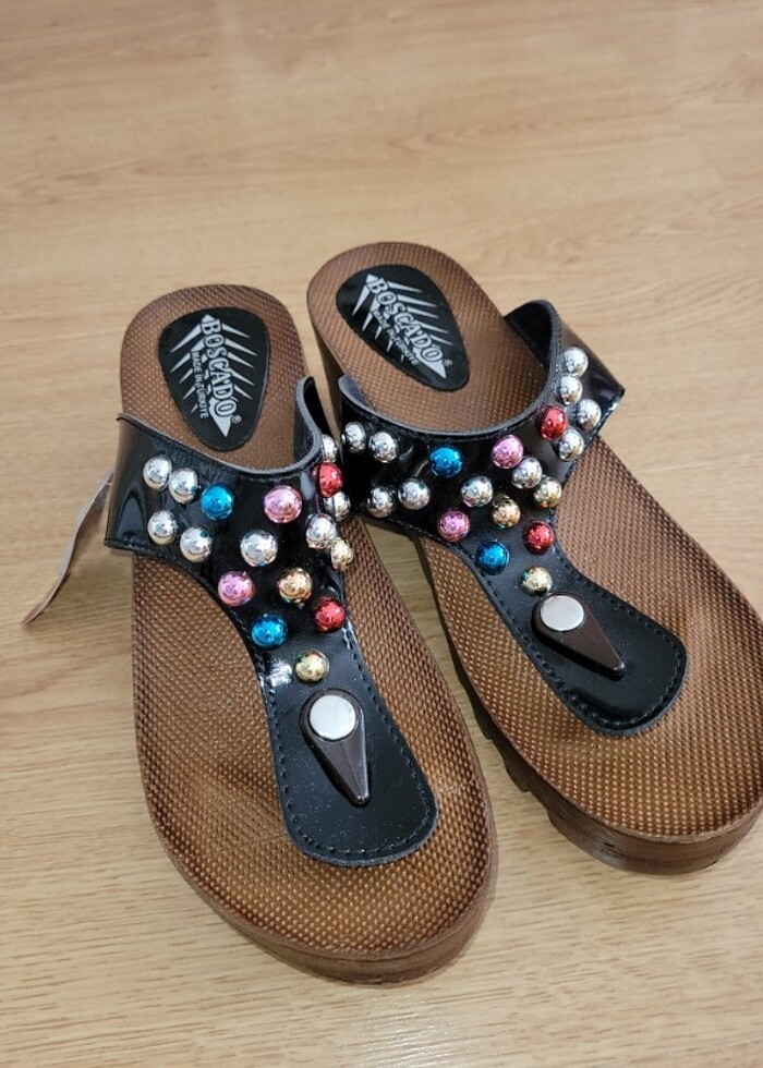 Topuklu plaj terliği - Görsel 2