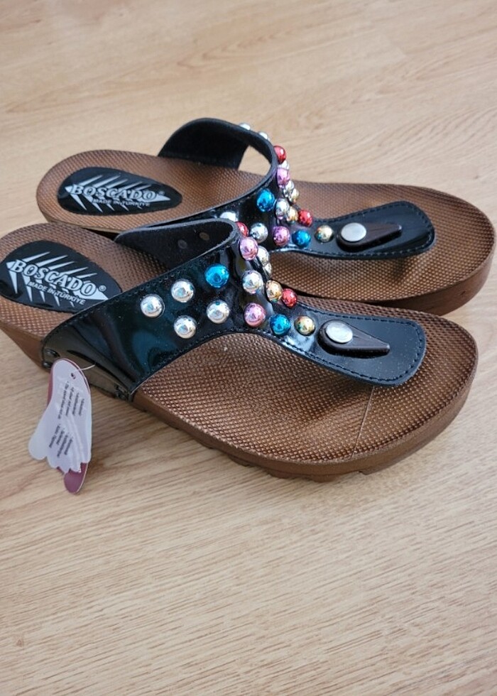 Topuklu plaj terliği - Görsel 3