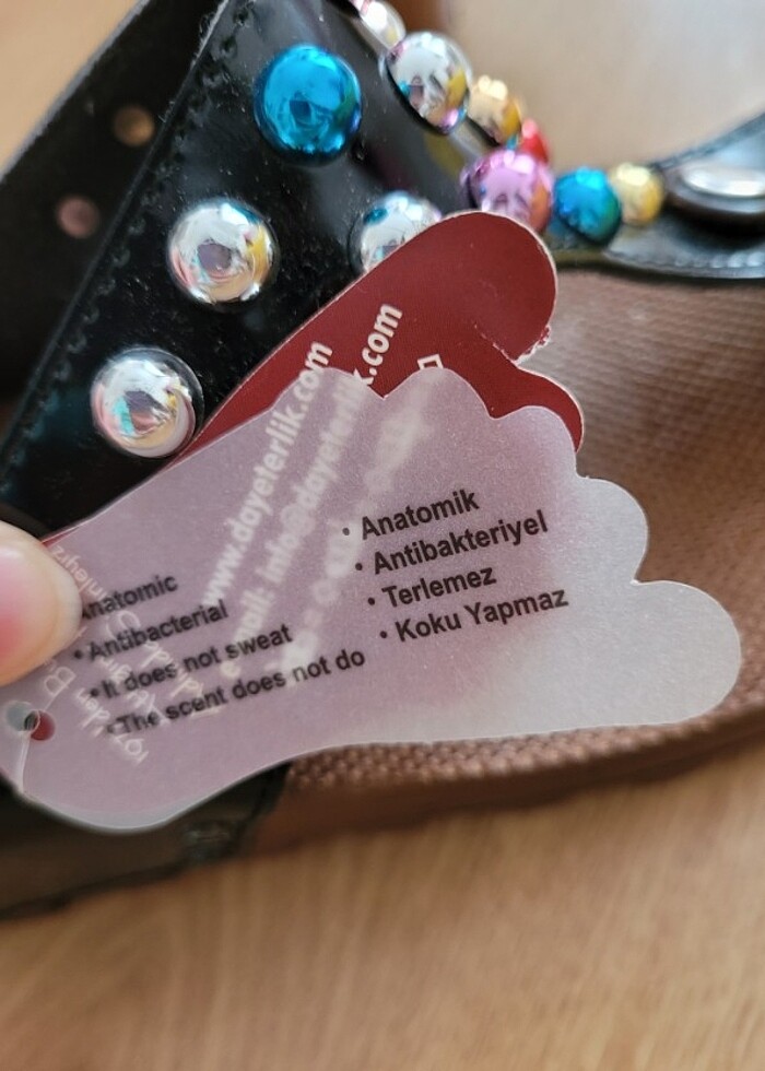 Topuklu plaj terliği - Görsel 5