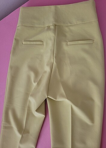 Yüksek bel kumaş pantolon - Görsel 6
