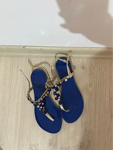 Trendyol & Milla Saks mavi sandalet