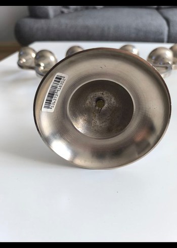 GÜMÜŞ KAPLAMA ŞAMDAN - Görsel 3