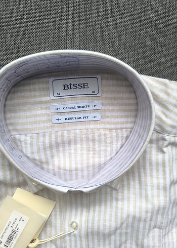 Bisse Keten gömlek - Görsel 2