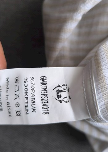 Bisse Keten gömlek - Görsel 4