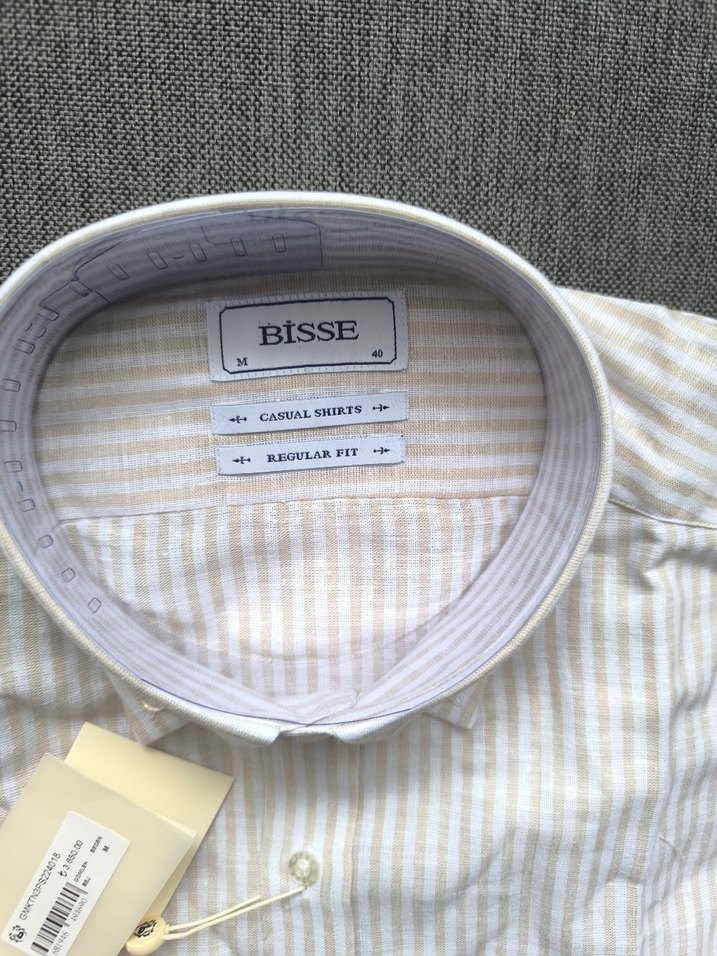 Bisse Keten gömlek - Görsel 2