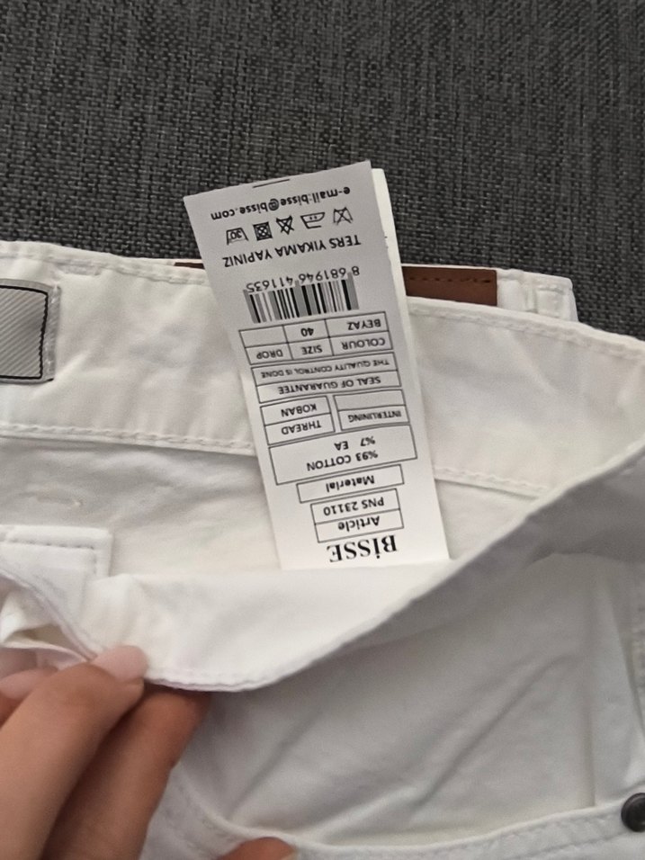 BİSSE 40 BEDEN PANTOLON - Görsel 2