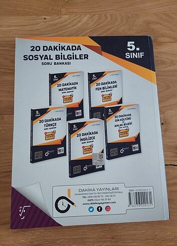 Dakika yayınları 20 dakikada sosyal bilgiler 5. Sınıf