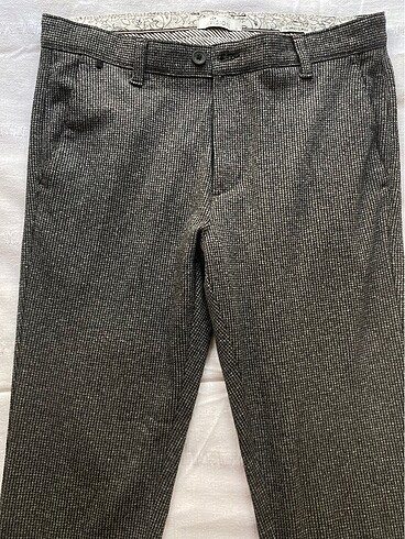 ERKEK LCW GRİ DESENLİ PANTOLON