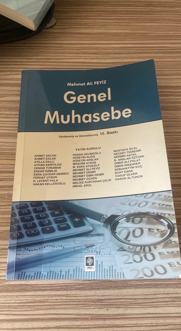 Genel Muhasebe - Mehmet Ali Feyiz - Görsel 2