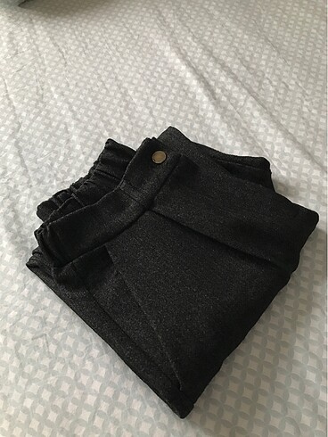 Quzu Kumaş Pantolon (havuç kesim beli lastikli)