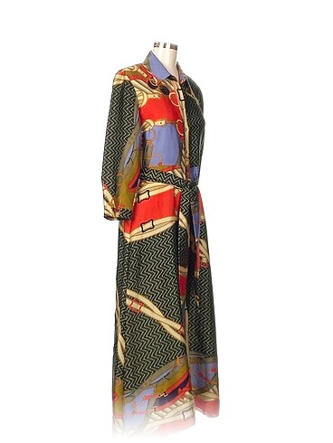 Zara Uzun Elbise %70 İndirimli. - Görsel 2