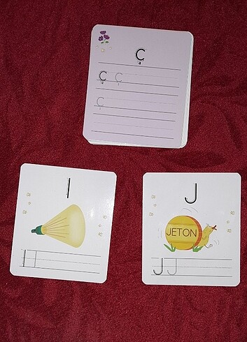 1.SINIF HARF YAZMA KARTLARI YAZ-SİL KARTLAR  - Görsel 6