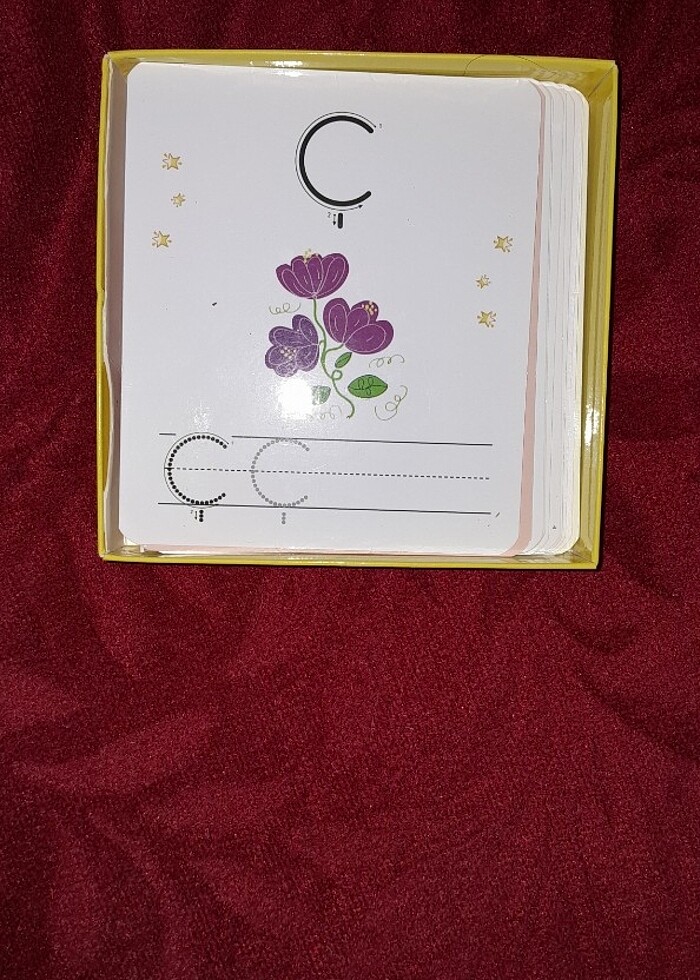 1.SINIF HARF YAZMA KARTLARI YAZ-SİL KARTLAR  - Görsel 3