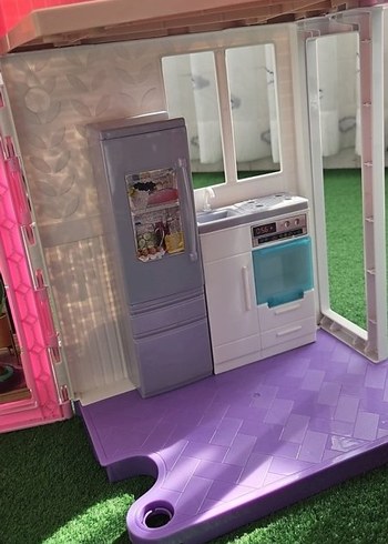 Pembe Renkli Oyuncak Ev - Görsel 4