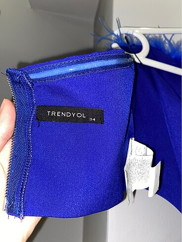 Trendyol & Milla Lacivert Crop Astarlı Otrişli Dokuma büstiyer