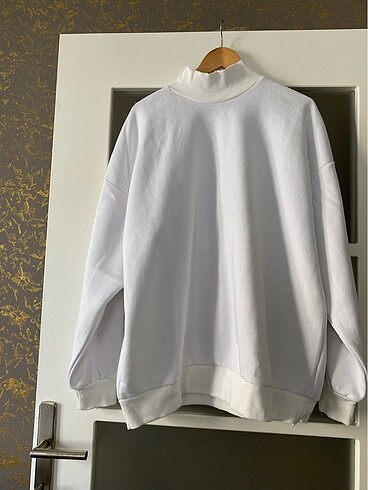 xl Beden beyaz Renk Hiç giyilmemiş sweatshirt