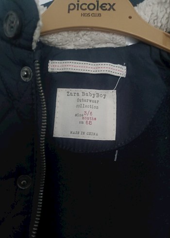 Erkek Çocuk Gri Kapitone Düğmeli Mont - Görsel 6