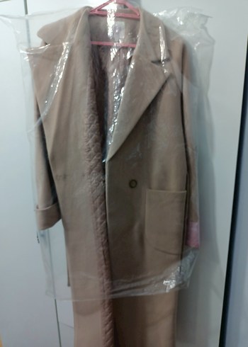 Kuşaklı Pudra Kadın Kaban yurtdışından alındı - Görsel 7