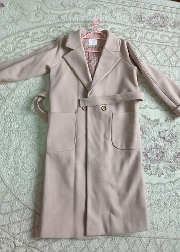 Kuşaklı Pudra Kadın Kaban yurtdışından alındı - Görsel 4