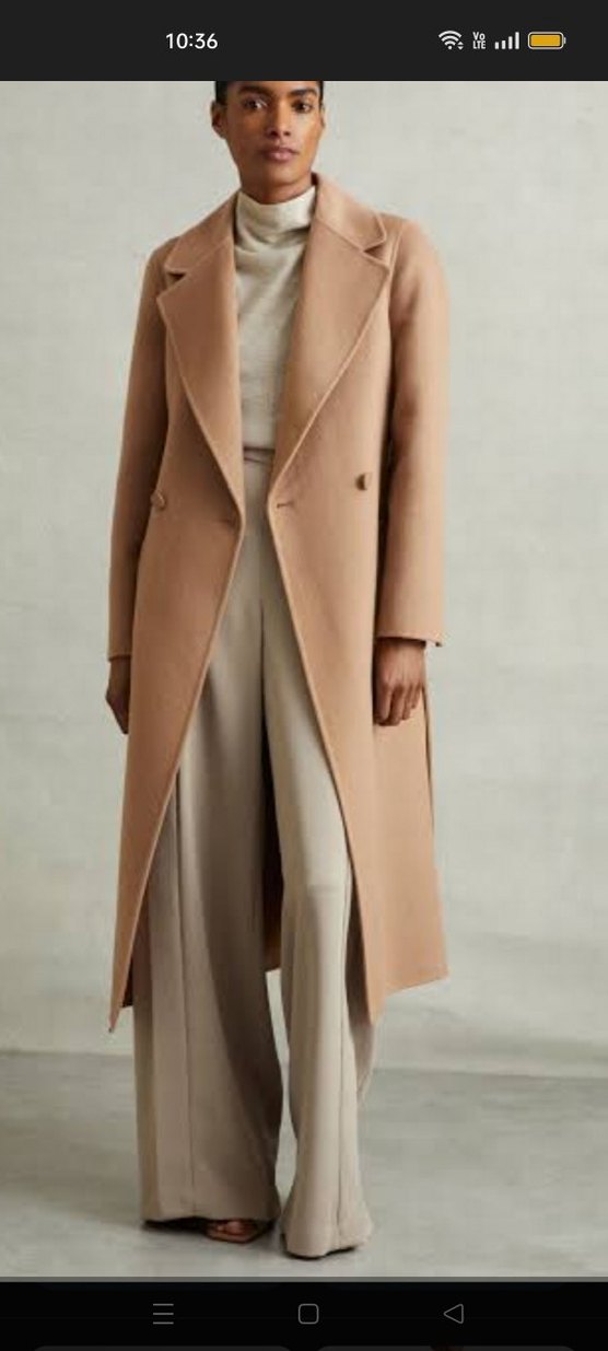 Kuşaklı Pudra Kadın Kaban yurtdışından alındı - Görsel 2