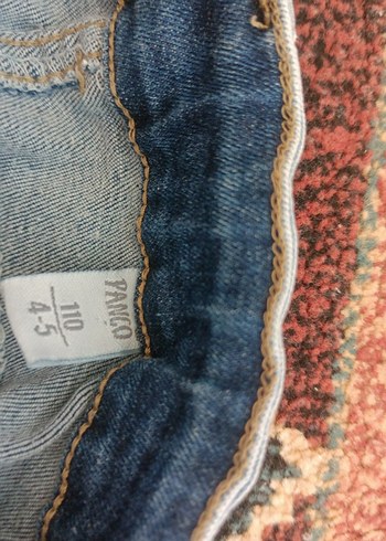 Kız Çocuk Renkli kot Etek - Görsel 4