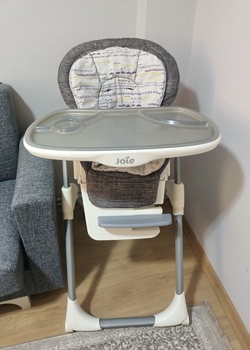 Joie Gri Bebek Mama Sandalyesi sıfır ayarında orjinal ürün - Görsel 5