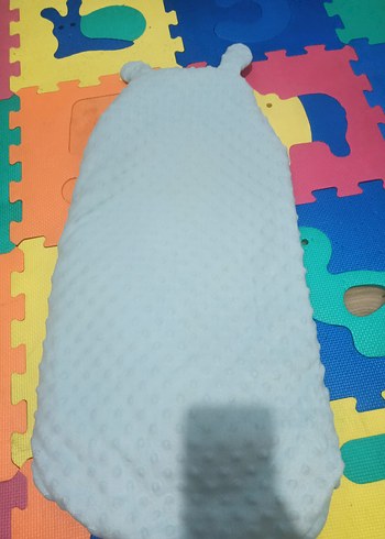 Mavi Desenli Bebek Battaniyesi - Görsel 3