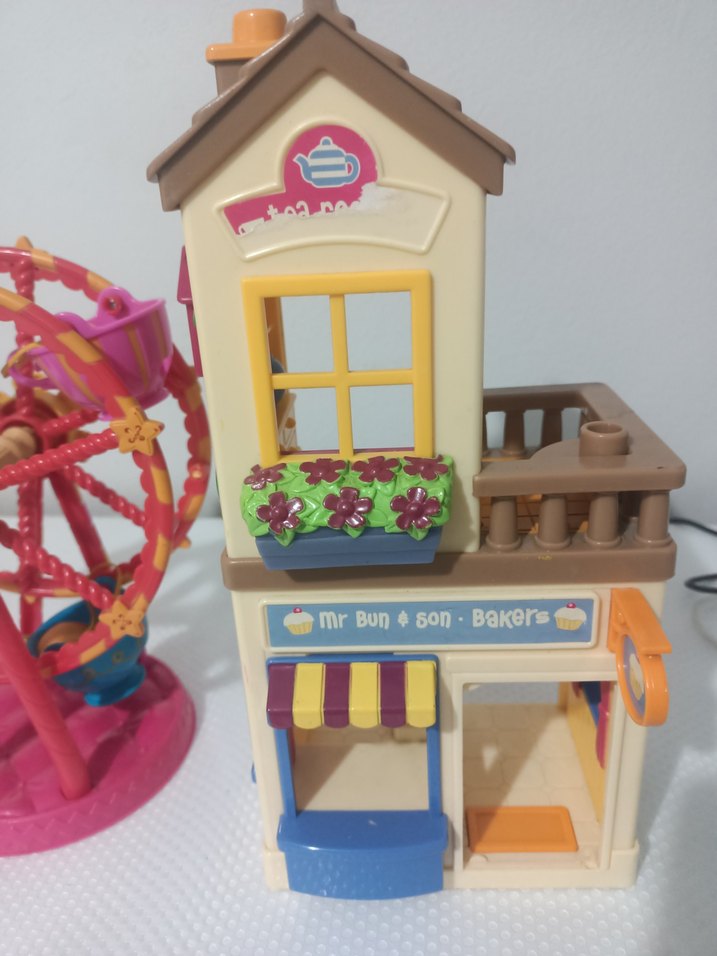 Renkli Pembe Dönme Dolap Oyuncak ikisi fiyat - Görsel 2