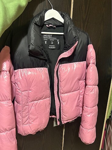 Stradivarius strdv şişme mont hiç giyilmedi