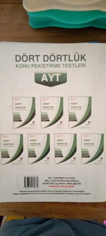 Beden Renk Ayt biyoloji meb test kitabı