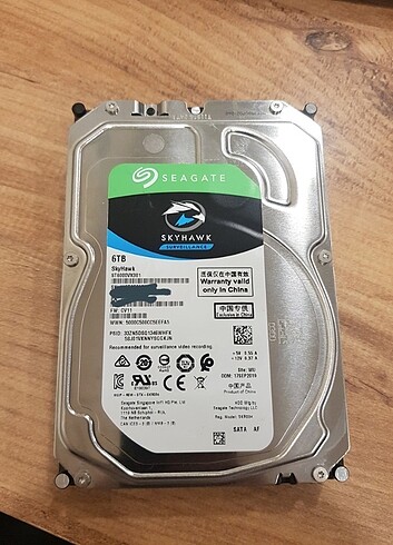 Seagate Skyhawk 6tb Harddisk