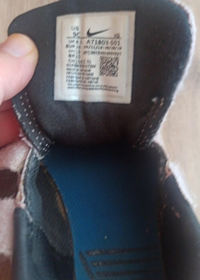 Nike Kiz Cocuk Ayakkabi.rengi lila pembe arasi bir ton. - Görsel 3