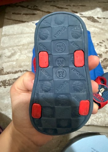 Walt Disney World Mickey Mouse Baskılı Mavi Erkek Bebek Takımı