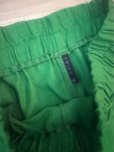 m Beden Chima yüksek bel pantalon