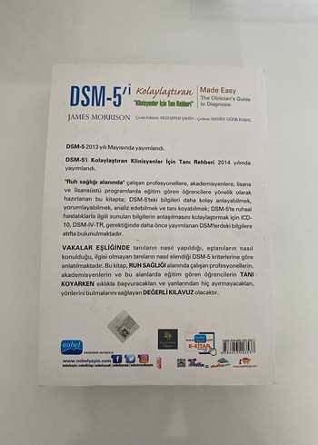 DSM-5'i Kolaylaştıran Klinisyenler İçin Tanı Rehberi